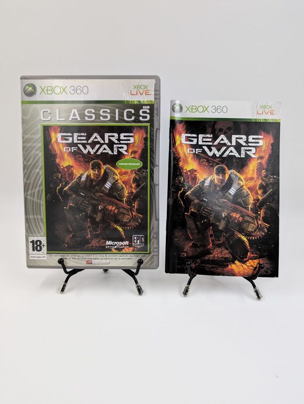 Jeu Xbox 360 Gears of Wars (Classics) en boite, complet Consoles et jeux vidéos
