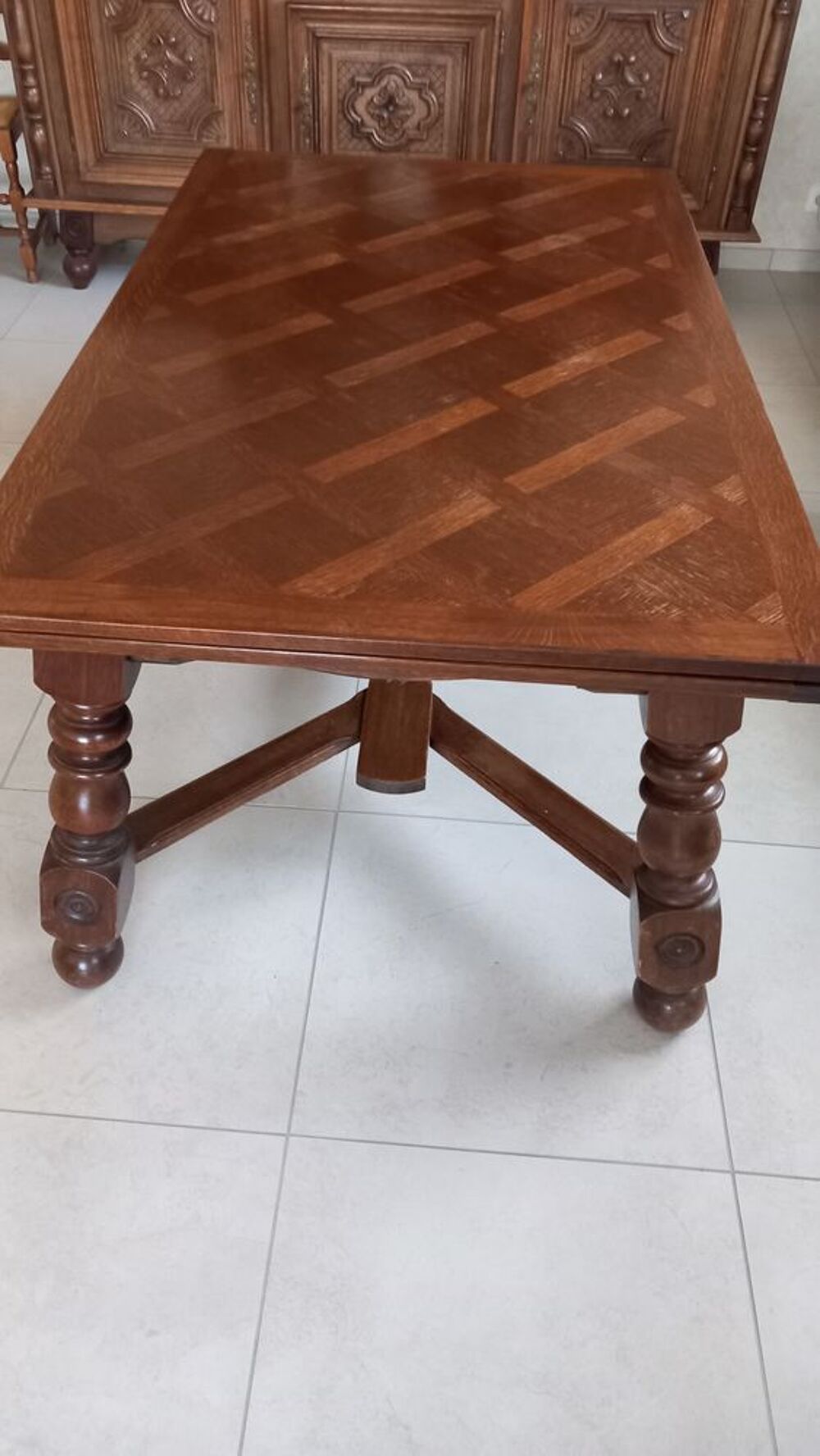 Table extensible en bois massif Meubles