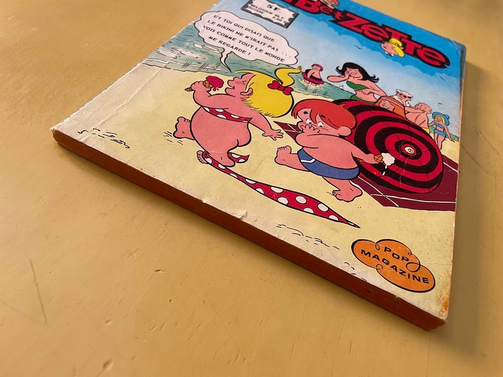 BIB ET ZETTE Recueil N&deg;38 1975 POP Magazine AREDIT Livres et BD