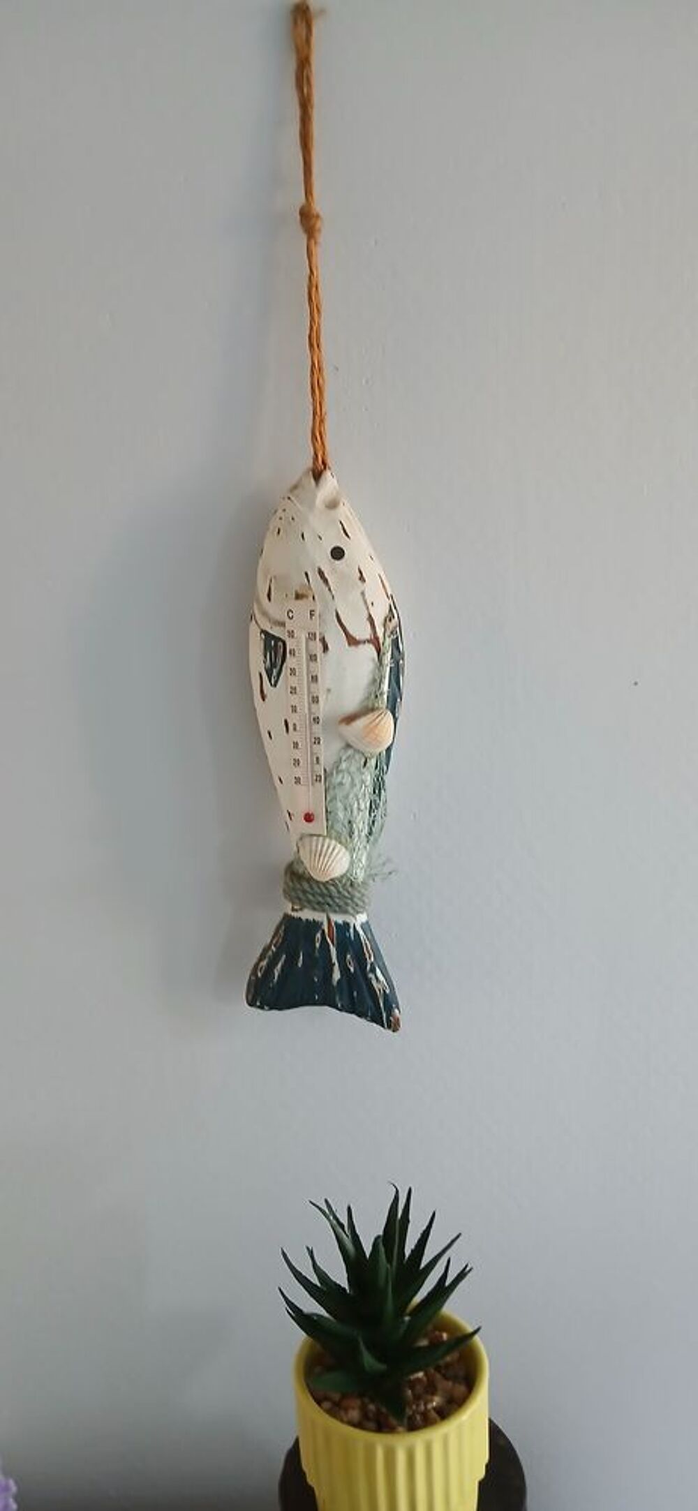 Thermom&egrave;tre style marin Décoration