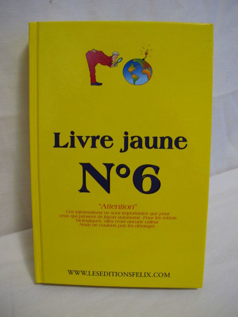 3 Livres "JAUNE" 5-6-7. Livres et BD