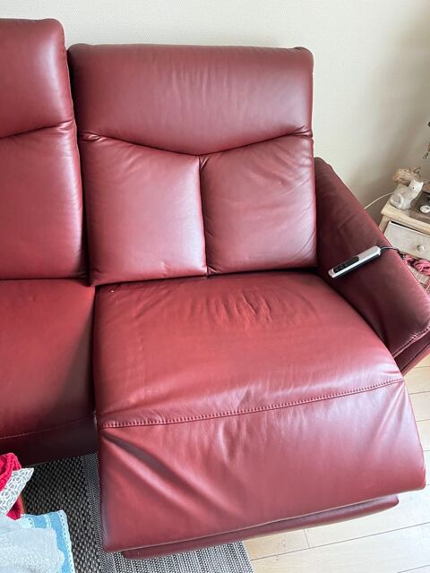 canap� cuir et fauteuil cuir 2000 Rochefort (17)