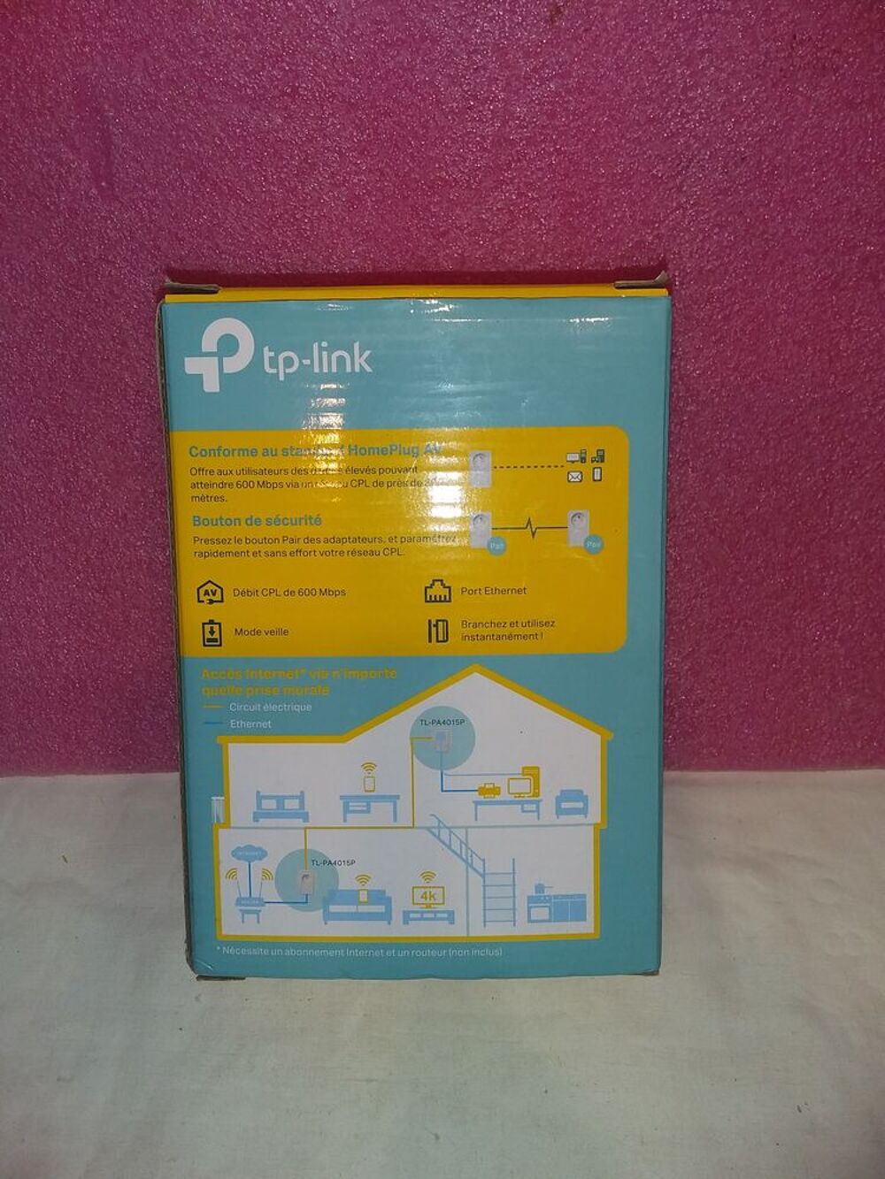 Tp link tl-pa4015p kit cpl av600 Matériel informatique