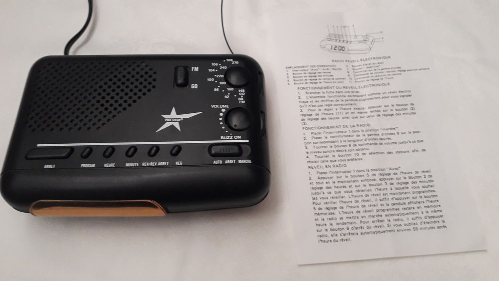 Ancien Radio r&eacute;veil
Audio et hifi