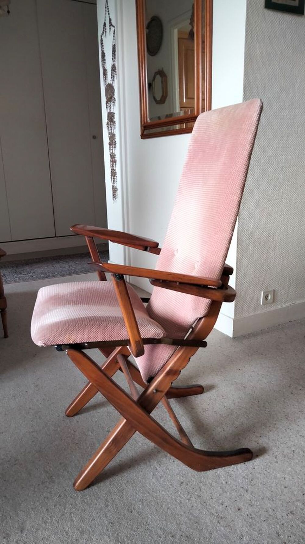 Lot de 3 fauteuils vintage scandinave ann&eacute;es 60 Meubles
