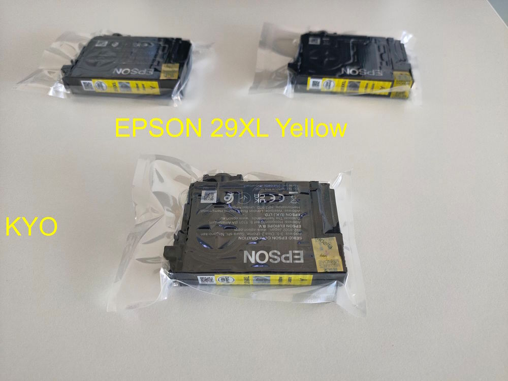 EPSON 29XL fraise - cartouche d'encre d'origine Jaune Yellow Matériel informatique