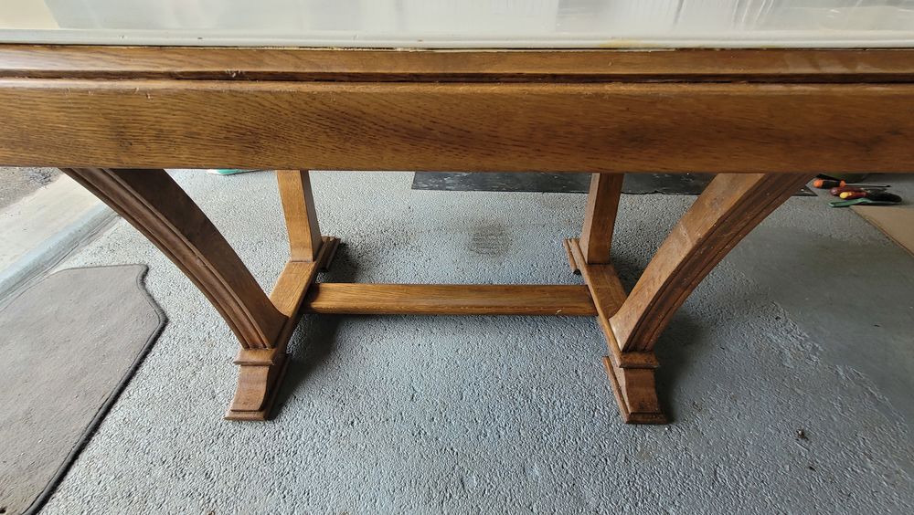 TABLE ANCIENNE BOIS RELOOKEE Meubles