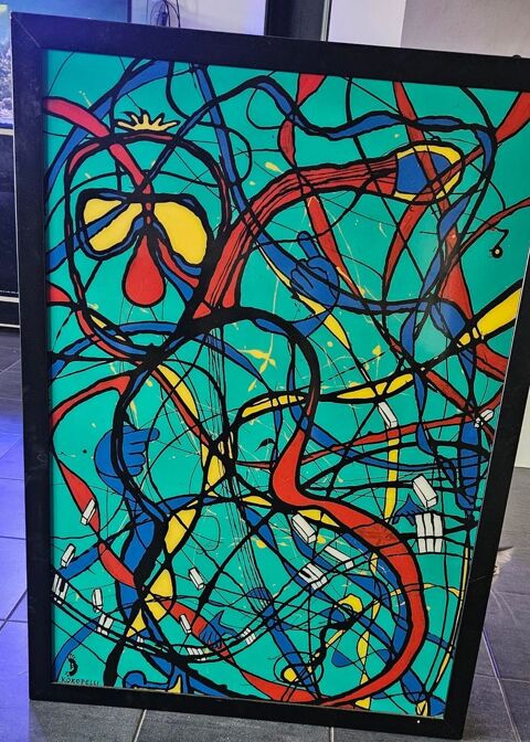 Tableau kokopelli 195 Cagnes-sur-Mer (06)