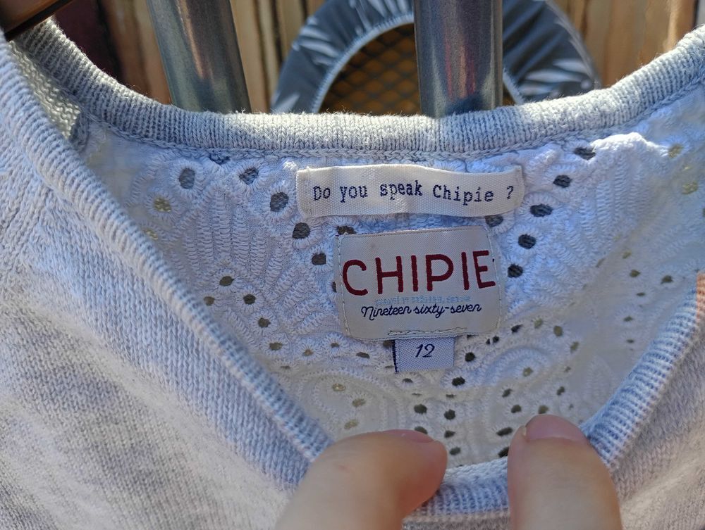 pull chipie 12 ans femme Vêtements