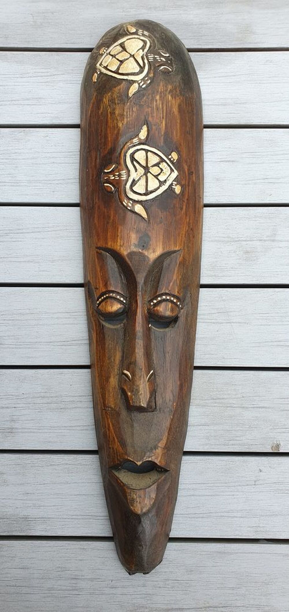 Masques africains en bois Décoration