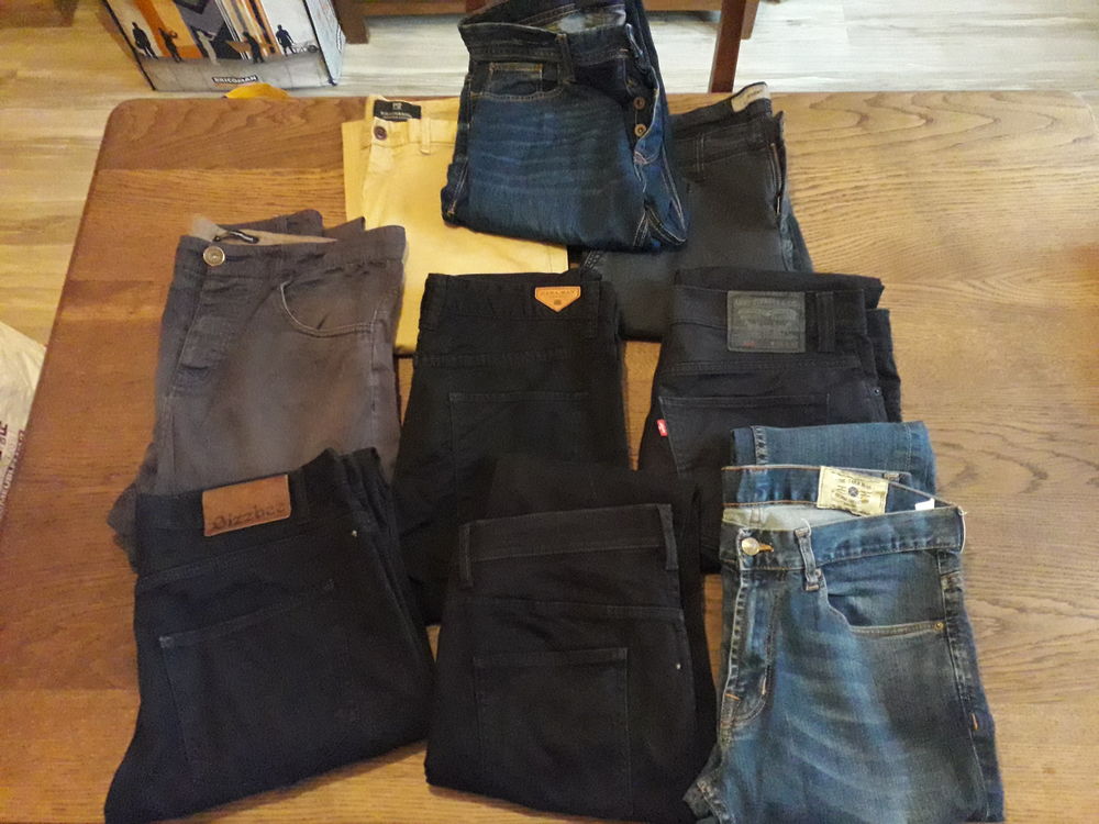 Lot pantalons hommes Vêtements