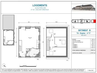  Appartement  vendre 4 pices 87 m