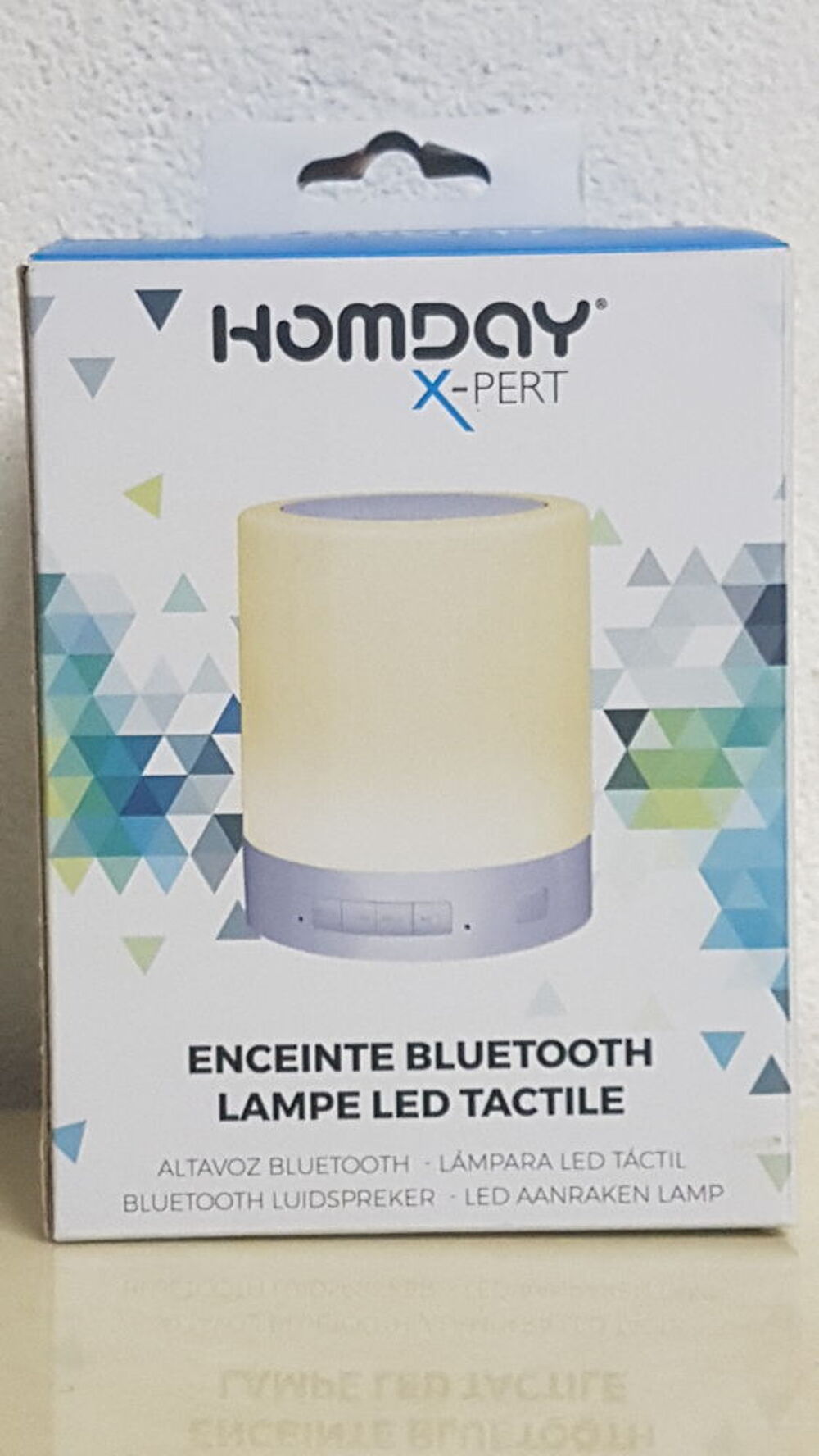 Enceinte Bluetooth - Lampe LED Tactile : HOMDAY Xpert. Audio et hifi