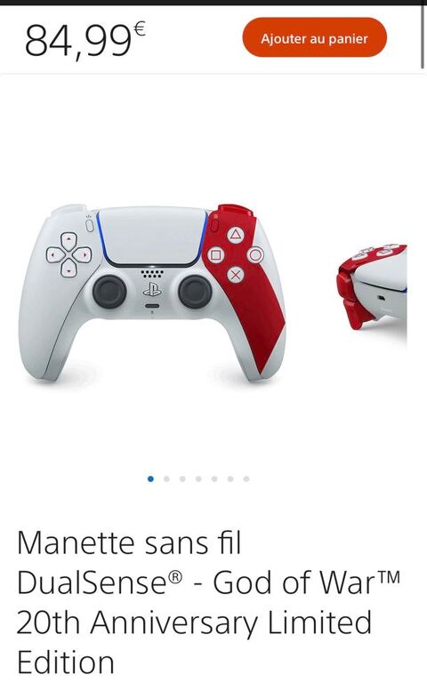manette ps5 god of war sous blister 50 Lille (59)