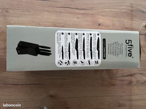 Bloc 6 couteaux, Noir 10 Rennes (35)