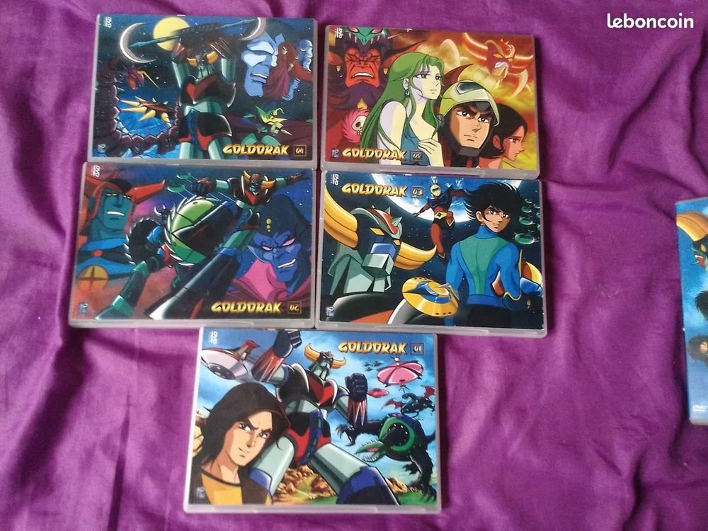 GOLDORAK - ALBATOR DVD et blu-ray