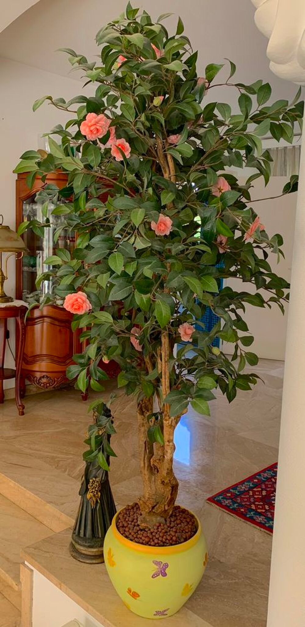 Lot de 4 arbres artificiels Décoration