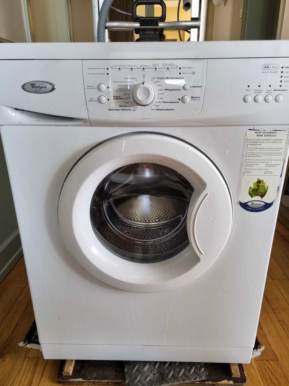 Lave linge Whirlpool Electroménager