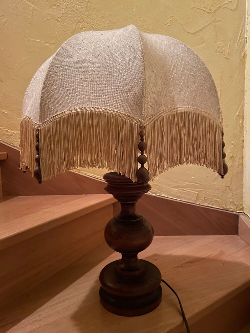 Lampe en bois Décoration