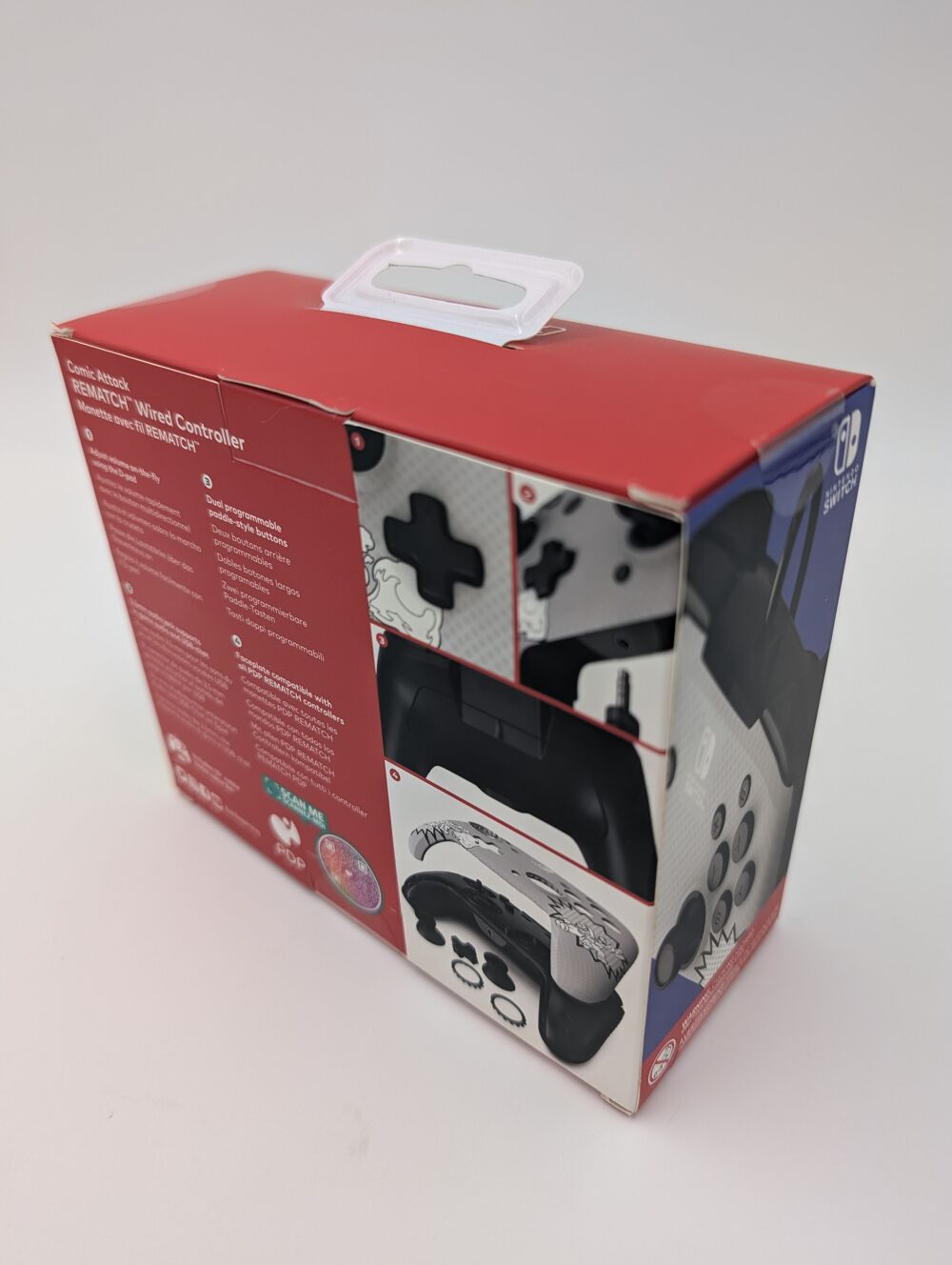 Accessoire Nintendo Switch Manette avec fil Rematch Mario Consoles et jeux vidéos