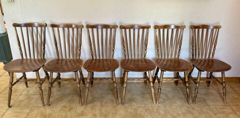 Lot de 6 chaises bistrot Fillinges (74)