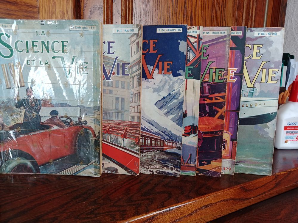 Revues "la science et la vie" Livres et BD