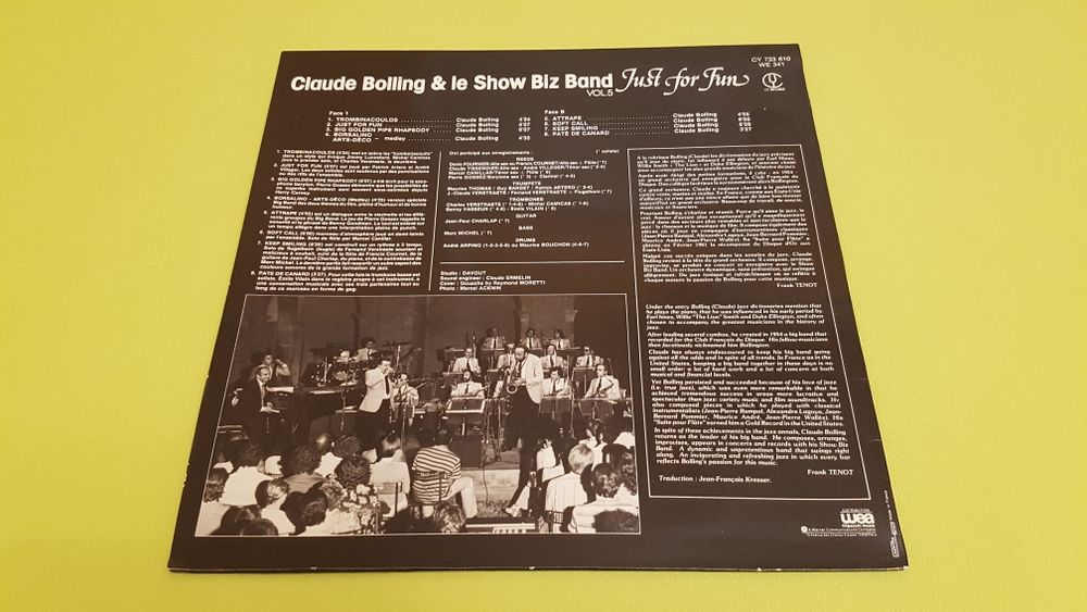 CLAUDE BOLLING CD et vinyles