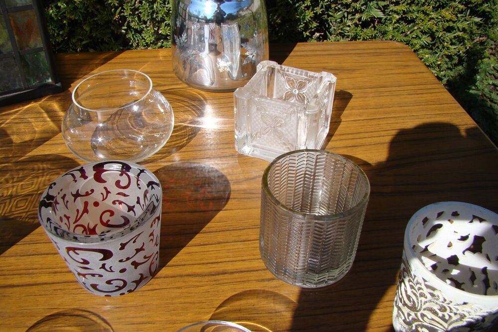Lot de 12 photophores, lanternes , porte-bougie
Décoration