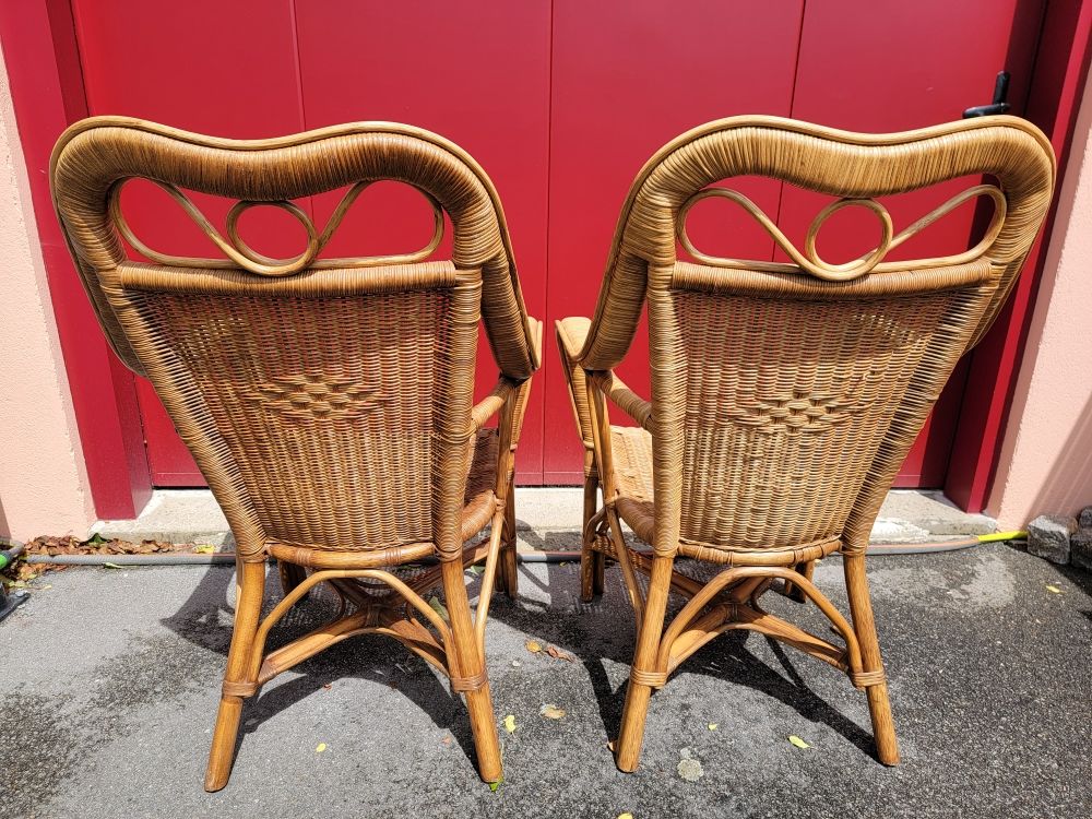 Fauteuil rotin excellente qualit&eacute; Meubles