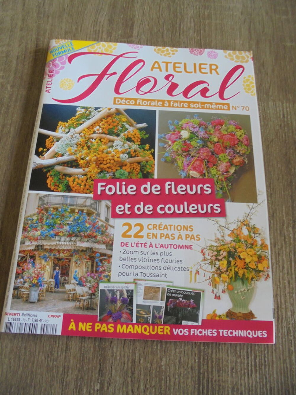 Atelier Floral N&deg; 70 (106) Livres et BD