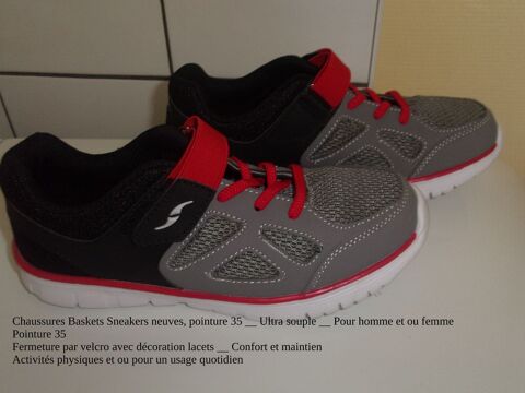 Chaussures Baskets Sneakers neuves, pointure 35  10 Lourdes (65)
