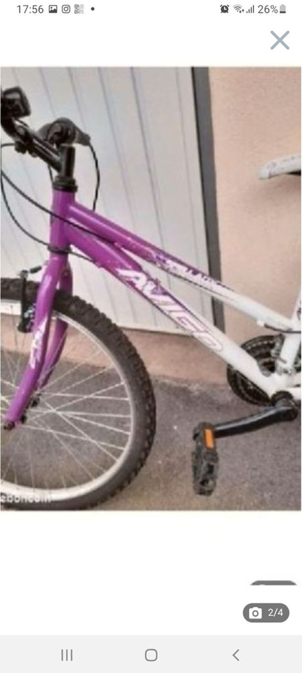 Velo avigo on sale 24 pouces fille