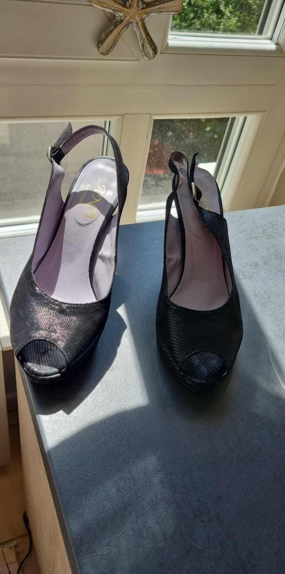 Escarpins noir Cuir P39 Chaussures