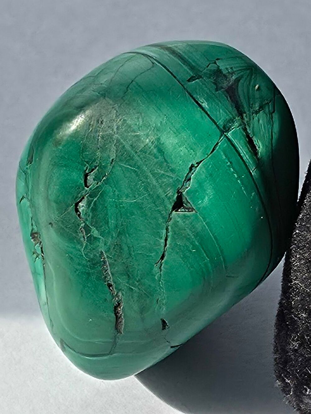 Pierre de Malachite Naturelle du Katanga-Collection &amp; Lithoth&eacute;rapie 