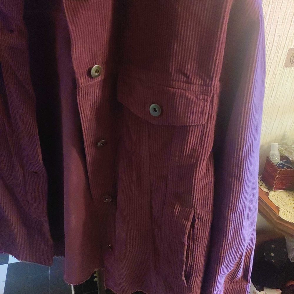 Veste en velours c&ocirc;tel&eacute; taille L femme Lola Vêtements