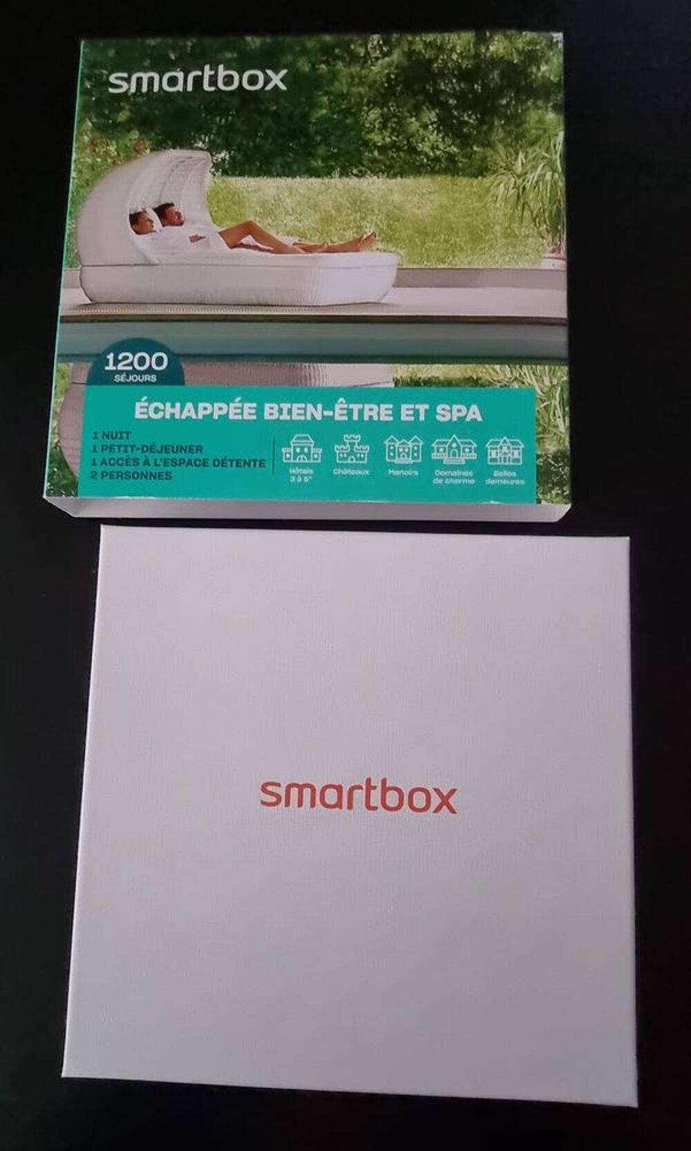 Smarbox &eacute;chapp&eacute;e bien &ecirc;tre et SPA Billetterie