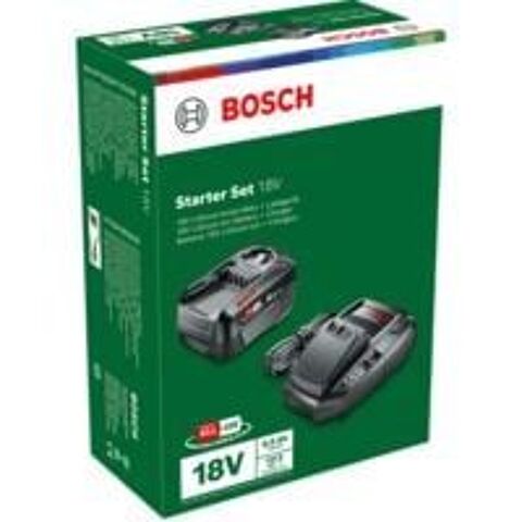 Bosch Pack Batterie 18V 1 batterie 6,0Ah + chargeur AL1830CV Paris 19 (75)