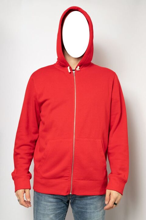 Veste rouge avec fermeture 10 Montataire (60)