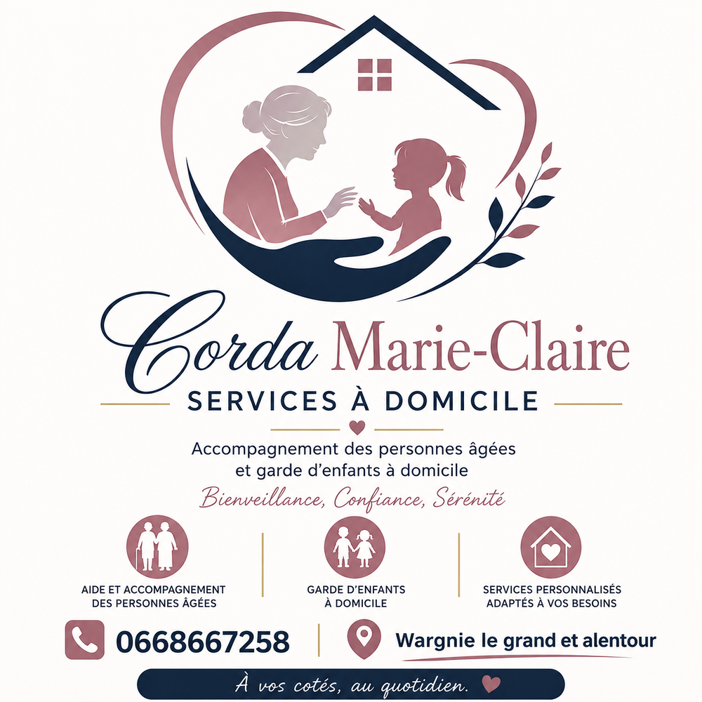   Garde d enfants à domicile et services à la personne agée 