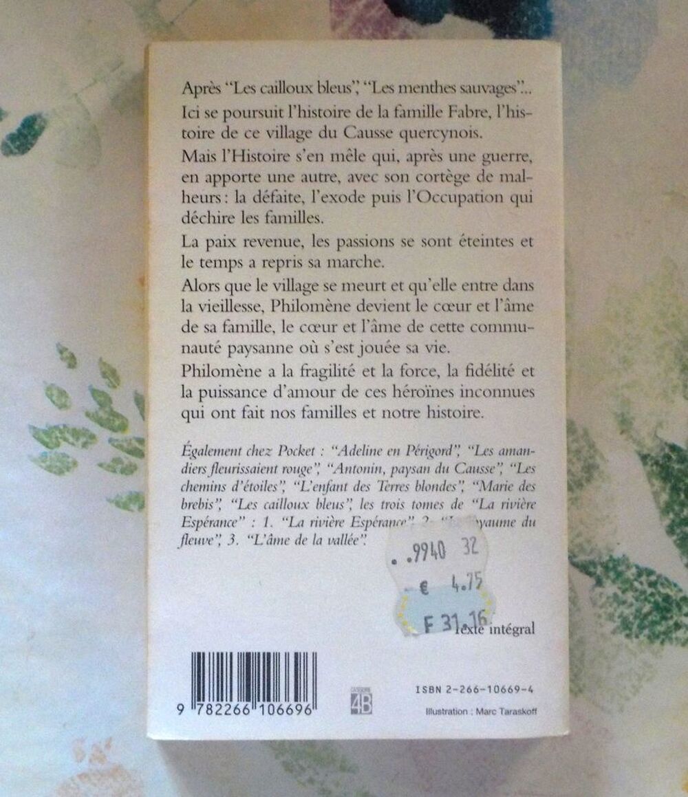 LES MENTHES SAUVAGES de Christian SIGNOL Ed. Pocket Livres et BD