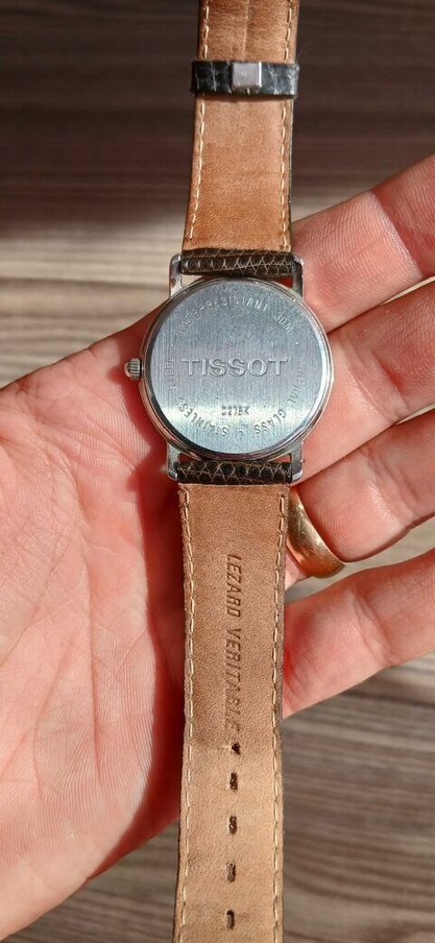 Montre tissot C276K 32mm lézard véritable 69 Morez (39)
