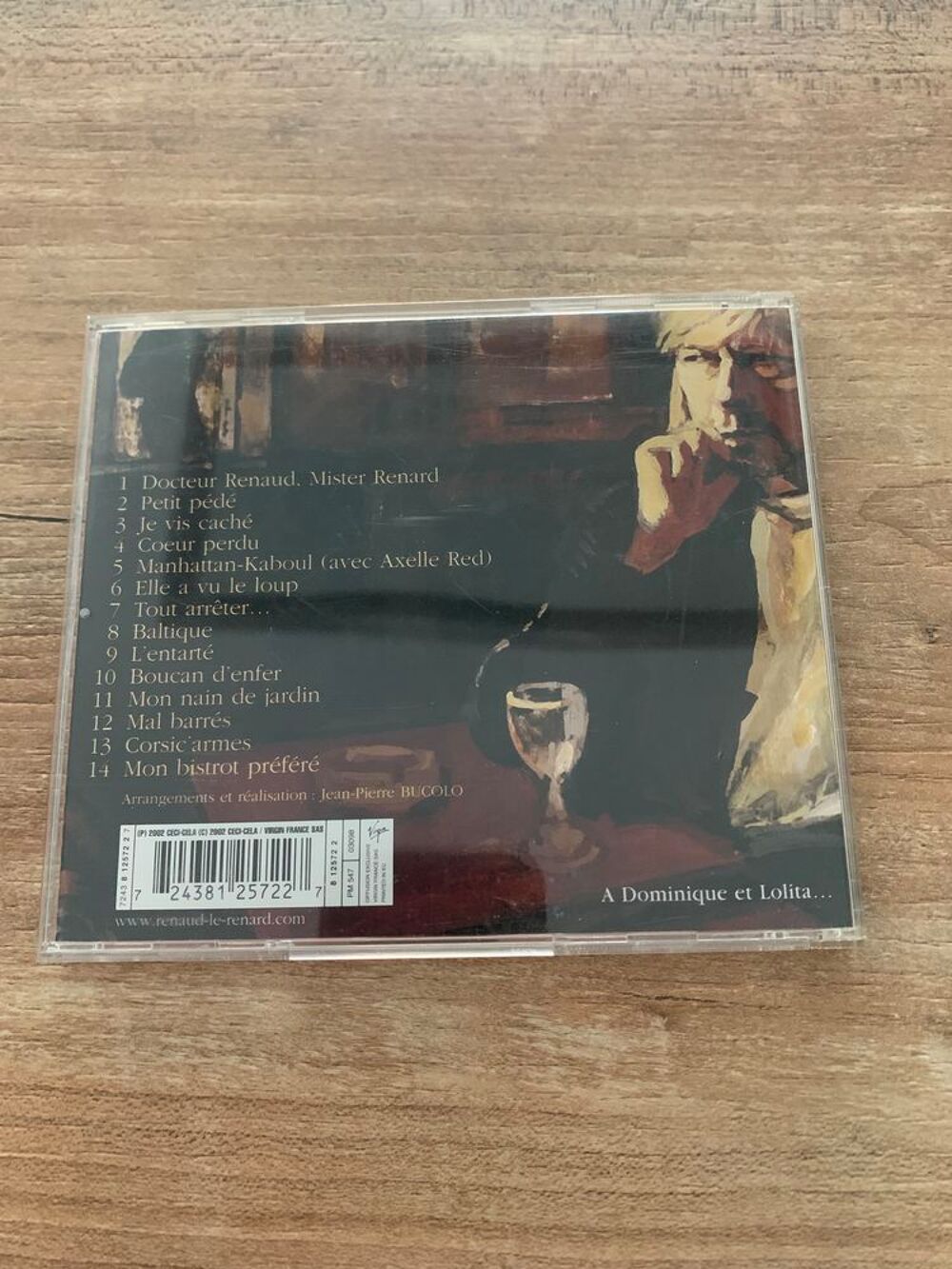 CD Renaud " Boucan d' enfer " CD et vinyles