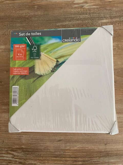 4 Set de toiles pour peinture      Crelando    Saleilles (66)