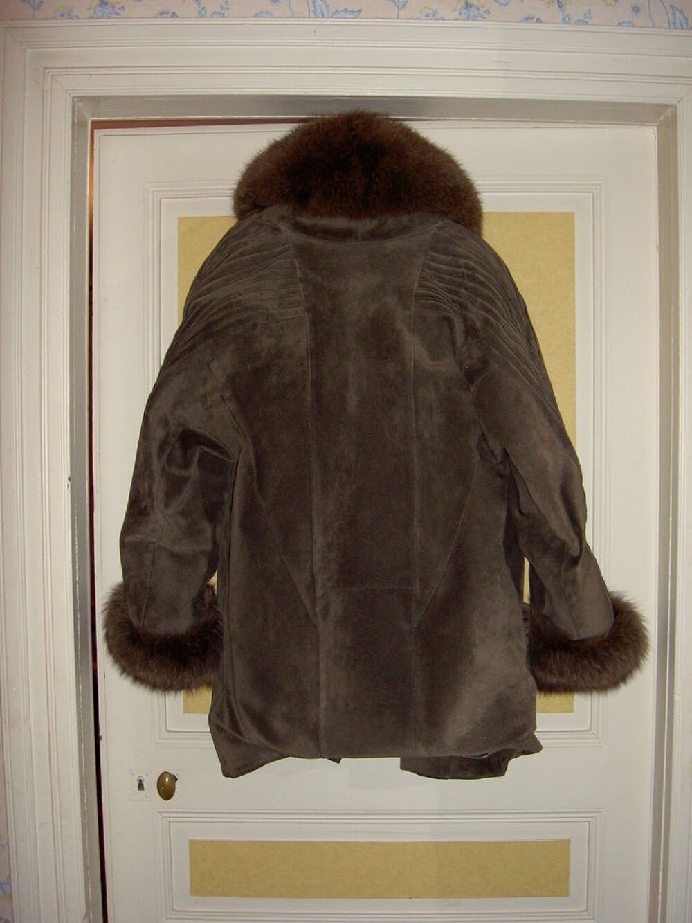 VESTE - MARRON EN CUIR - GABRIEL ANGELI Vêtements