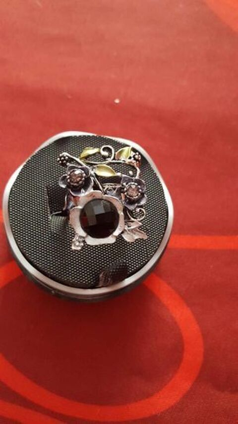 Bague vintage bouquet fleurs réglable artisanale N° 1309 5 Beaune (21)