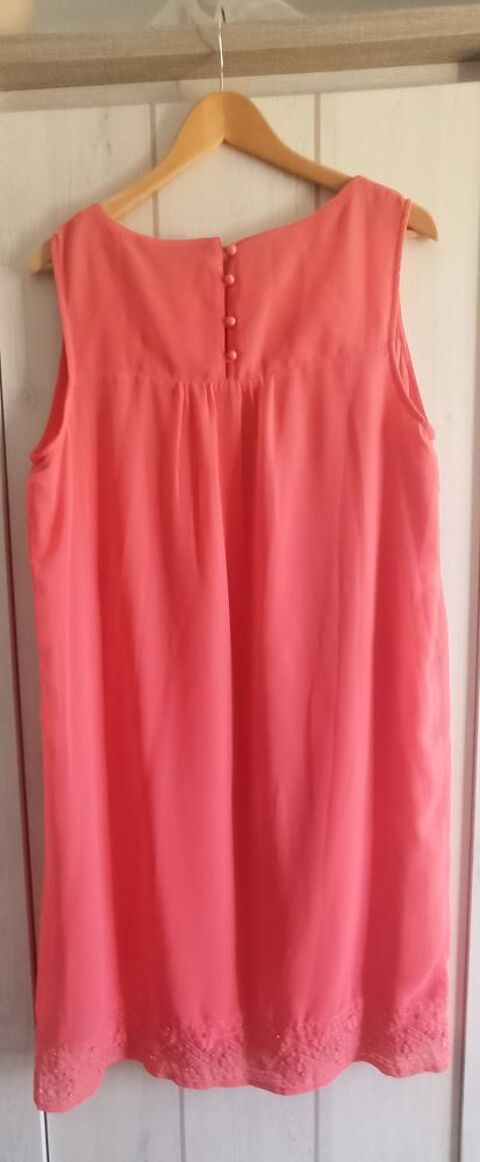 robe rose manche courte 9 Broué (28)
