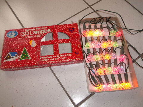 Guirlande lumineuse 30 lampes clignotantes 5 Lourdes (65)