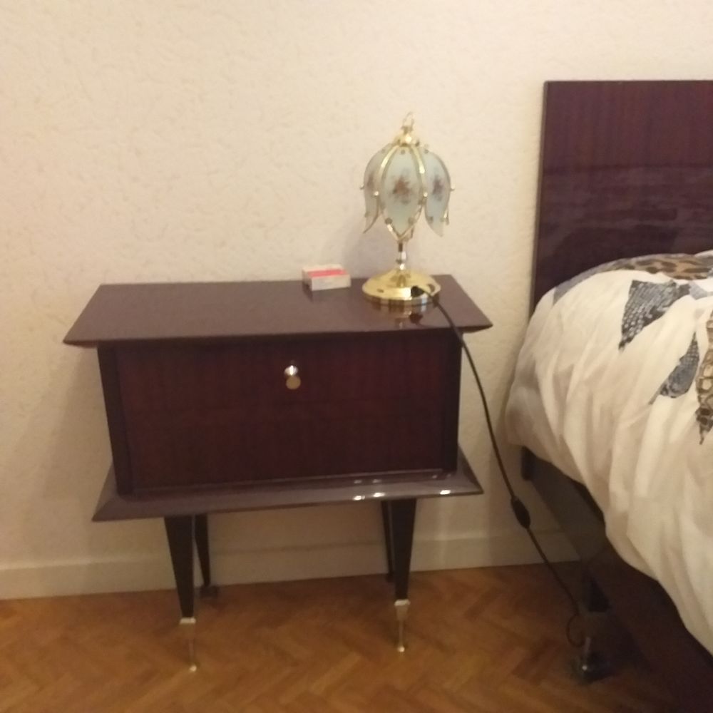 CHAMBRE A COUCHER COMPLETE BOIS MASSIF Meubles