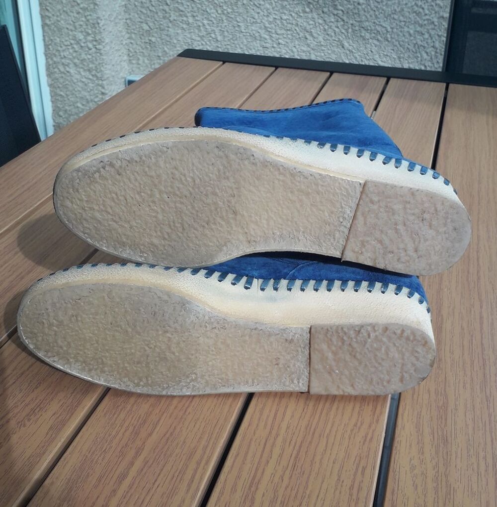 Bottes Peau Lain&eacute;e Chaussures