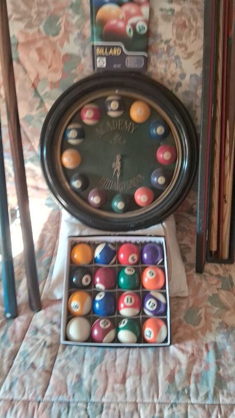 Horloge murale billard 70 Cros De Cagnes (06)